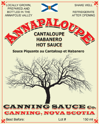 Annapaloupe - Cantaloupe Habanero Hot sauce