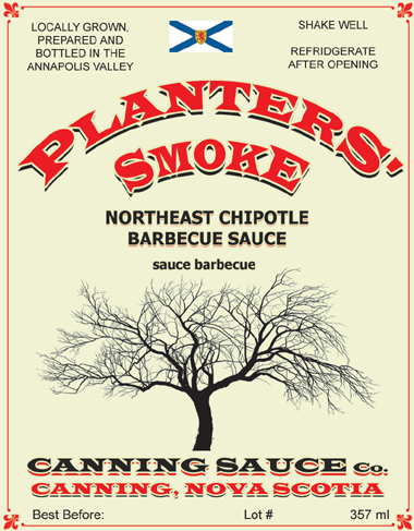Planters Smoke - Northeast Chipotle Barbeque Sauce